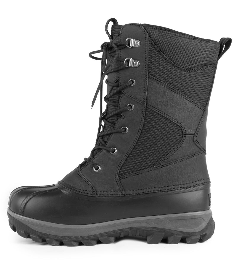 Finland, Black | 11'' Winter Boots | Removable Felt