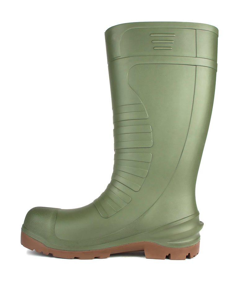 All Terrain, Green | 15'' Waterproof PU Work Boots