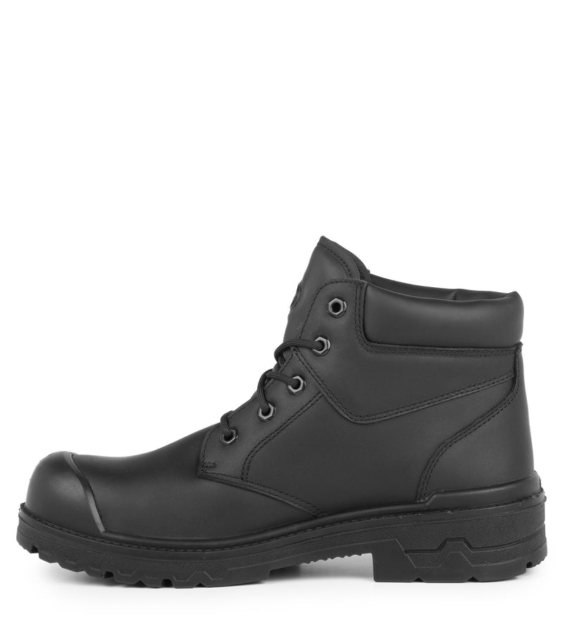 Pro6, Black | 6" Leather Work Boots 