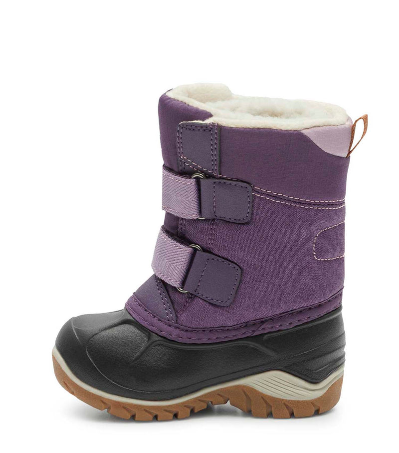 Kiddy, Purple | Kids Winter Boots with Removable Felt