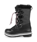 Cortina, Noir | Bottes d'hiver pour enfants avec feutre amovible