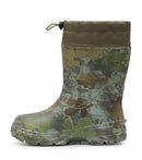 Squishy, Camo | EVA Kids Rain Boot, Insulated Removable Liner