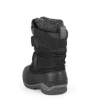 Kiddy, Noir | Bottes d'hiver pour enfants avec feutre amovible