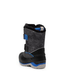 Frosty, Noir et rose | Bottes d'hiver bébé avec feutre amovible
