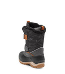 Frosty, Noir et rose | Bottes d'hiver bébé avec feutre amovible