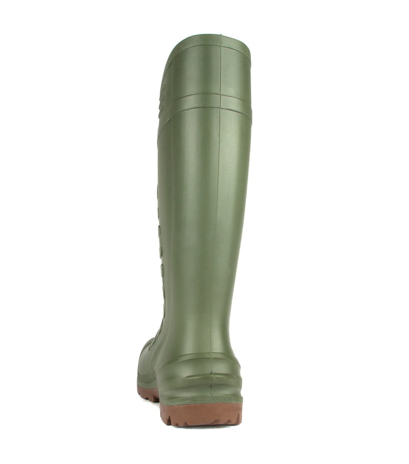 Track II, Green | PU Rain boots | Antimicrobial treatment