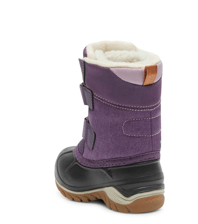 Kiddy, Purple | Kids Winter Boots with Removable Felt