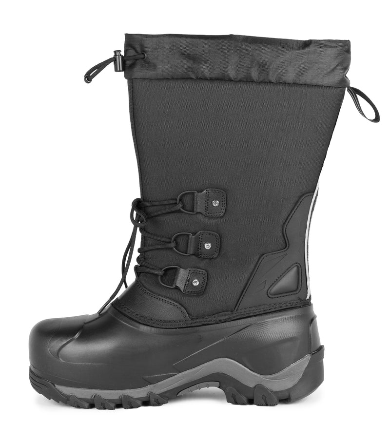 Denmark, Black | 15'' Winter Boots | Removable Felt