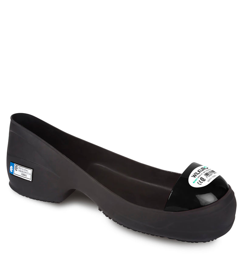 WIL001-21, Black | PVC Temporary Cover Shoe