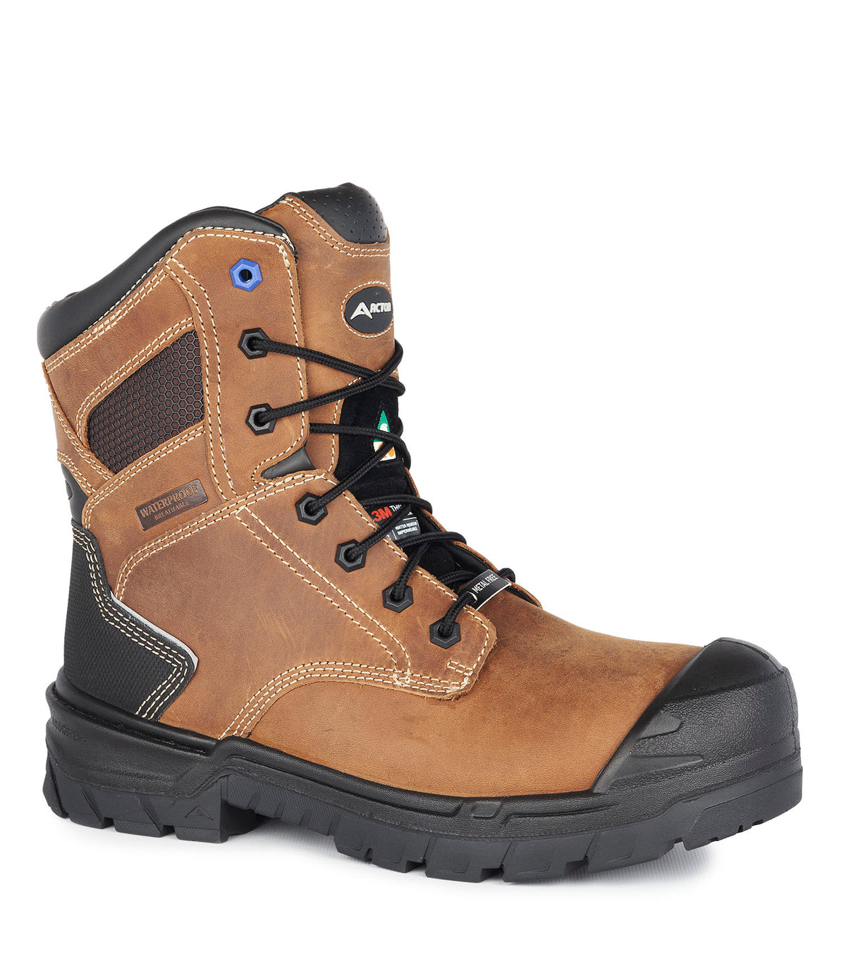 Breathable waterproof steel toe boots hotsell