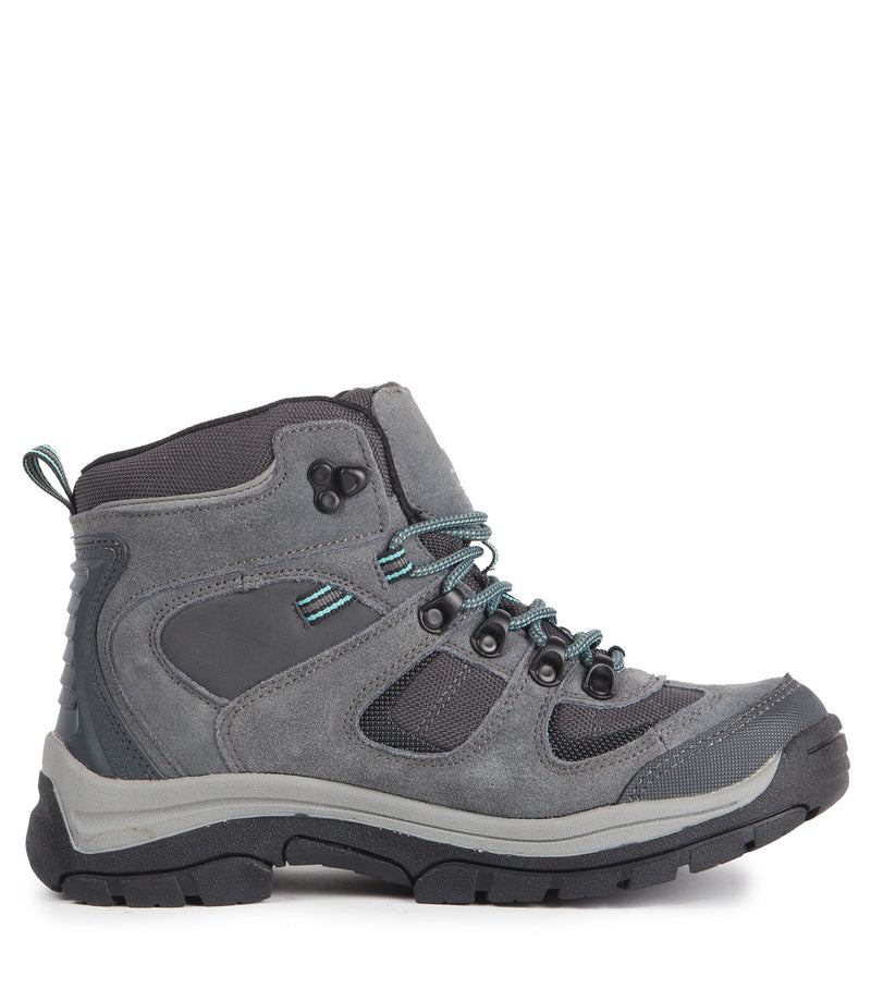 Willow, grey | Women Hiking Boots | Antislip Natural Rubber Outsole