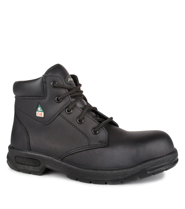 Profar, Black | 6" Leather Work Boots 