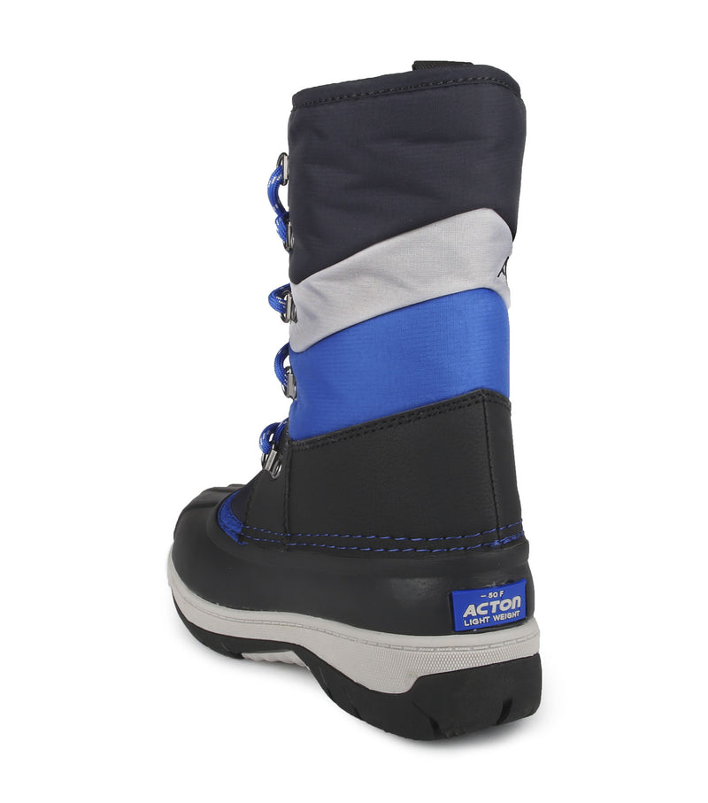 Gummy, Navy | Kids Winter Boots with Removable Felt