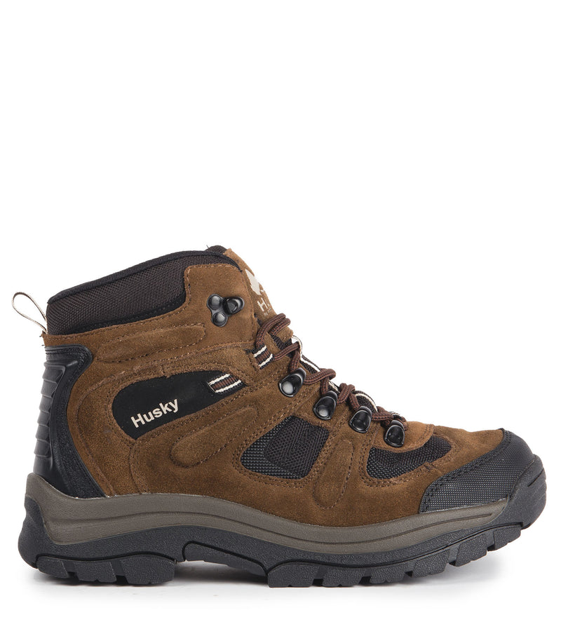 Aspen, brown | Hiking Boots | Antislip natural rubber outsole 