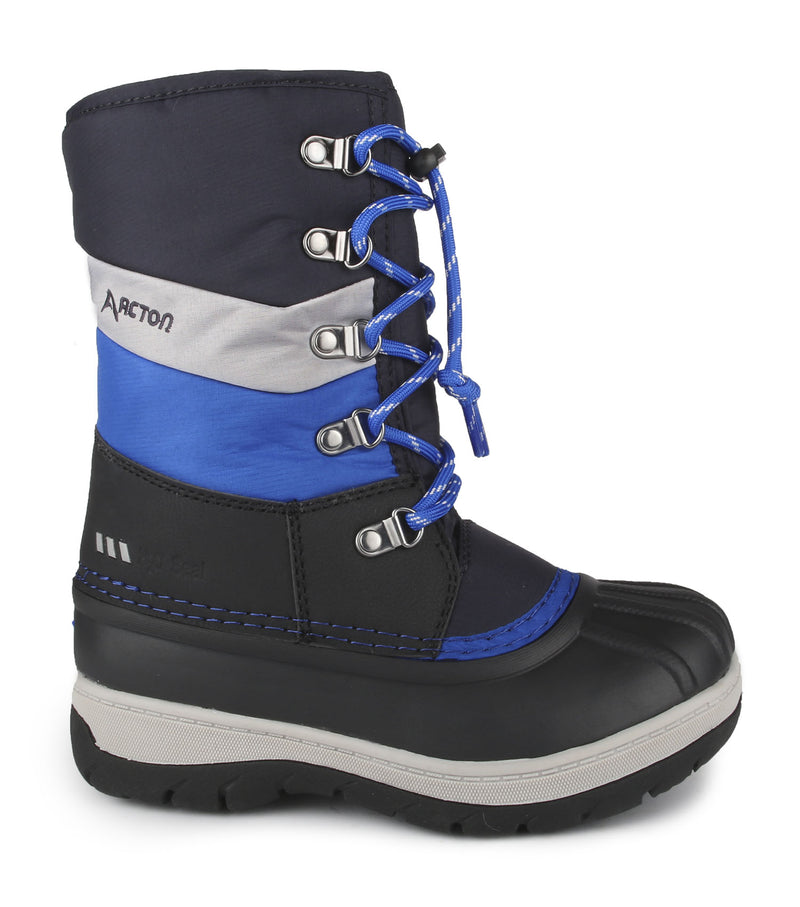Gummy, Navy | Kids Winter Boots with Removable Felt