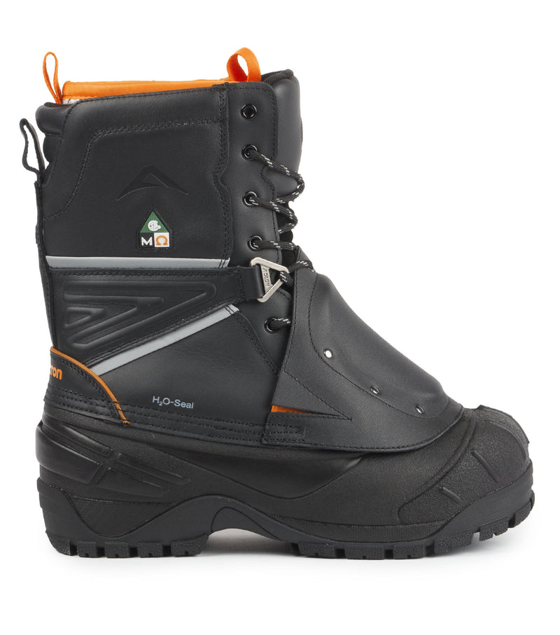 Raider, Black | Winter Work Boots with removable felt liner